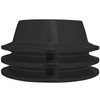 1563-08 Small Block Ford High Flow Water Pump Pulley - 2V - Early - Black - image 2