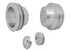 1565 Small Block Ford High Flow Pulley Kit - 3 Bolt - Early - image 1