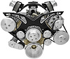 Style Track Serpentine Kit Oldsmobile 350 Rocket - image 1