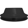 1616-08 Small Block Ford Water Pump Pulley - Late - 1V - Alt Only Configurations - Black - image 2