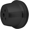 1618-08 Small Block Ford Water Pump Pulley - Late - 5.25" - Black - image 1