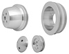 High Flow Series V-Belt Pulley Kit 5-1/2", 2-Groove Crank Pulley - image 1