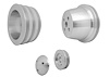 1685 Small Block Ford Pulley Kit - 3" - High Flow - 3V, Late, 4 Bolt - image 1