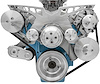 Style Track Pulley System Ford FE 352-428 - image 1