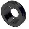 1931-08 Ford FE V-Belt Crankshaft Pulley - 2V - Black - image 1