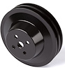 1932-08 Ford FE V-Belt Water Pump Pulley - 2V - Black - image 1