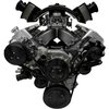 20030-08 Chevy LS Pro Track Serpentine System - AC & ALT - Black - image 2