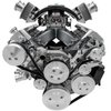 20035-06 Chevy LS All Inclusive Chrome Pro Track Serpentine System (AC/PS/ALT) - image 2