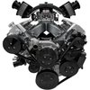 20035-08 Chevy LS All Inclusive Black Pro Track Serpentine System (AC/PS/ALT) - image 2