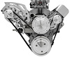 Styletrack Pulley System Drives alternator and water pump only - image 1