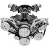 20060-06 Chevy LS Chrome Powder-Coat Style Track Serpentine Kit (AC/PS/ALT) - image 3