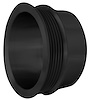 2011-08 Small Block Ford Serpentine Crankshaft Pulley - '79-93 - Reverse - Black - image 1