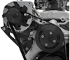 20120-08 Small Block Chevy Ultra Alternator Bracket - LWP - Black - image 1
