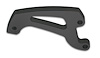 20123-08 Big Block Chevy Alternator Rear Support Bracket - Extra High - LWP - Black - image 1
