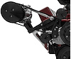 20171-08 Small Block Chevy Outward Ultra AC Bracket - SWP - Passenger - Black - image 1