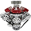 20350-06 Big Block Chevy Ultra Serpentine System - All Inclusive - AC & ALT - Chrome - image 1