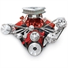 Outward Mount High Water Flow Serpentine Drive Kit (A)=4-3/16" Includes Brackets and Pulleys to Install: - image 1