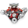 Outward Mount High Water Flow Serpentine Drive Kit (A)=3-9/32" Includes Brackets and Pulleys to Install: - image 1