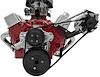 20430-08 Small Block Chevy High Flow Serpentine Conversion - Outward - ALT Only- Black - image 1