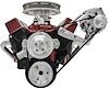 Outward Mount Performance Serpentine Drive Kit Includes Brackets and Pulleys to Install: Standard Rotation Short Water Pump - image 1
