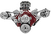 Big Block Chevy Reverse Rotation Water Pump Alternator, A/C, Water Pump - image 1