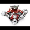 Big Block Chevy Reverse Rotation Water Pump Alternator, A/C, Water Pump, Saginaw Press Fit P/S - image 1