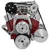 March Chevy Small Block Serpentine Drive Kits - Single Carb High Mount A/C and Alternator - image 1