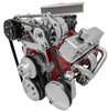 March Chevy Small Block Serpentine Drive Kits - Single Carb High Mount A/C and Alternator - image 3