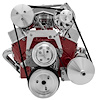 March Chevy Small Block Serpentine Drive Kits - Single Carb High Mount A/C and Alternator - image 1