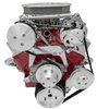 March Chevy Small Block Serpentine Drive Kits - Single Carb High Mount A/C and Alternator - image 2