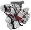 March Chevy Small Block Serpentine Drive Kits - Single Carb High Mount A/C and Alternator - image 3
