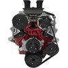 Inward Mount High Water Flow Serpentine Drive Kit Includes Brackets and Pulleys to Install: Reverse Rotation Short Water Pump - image 2