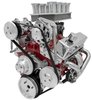 Inward Mount High Water Flow Serpentine Drive Kit Includes Brackets and Pulleys to Install: Reverse Rotation Short Water Pump - image 2