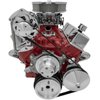 Inward Mount High Water Flow Serpentine Drive Kit Includes Brackets and Pulleys to Install: Reverse Rotation Short Water Pump - image 2
