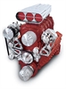 Small Block Chevy High-Mount Serpentine Kit Roots Supercharger - image 1