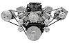 Chevy LT1 Outward Mount Serpentine Kit A/C - image 1