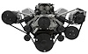 20955-08 Chevy LT1 Gen II Serpentine Conversion; Outward; AC & PS; GMT2; Camaro; Black - image 1