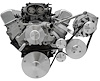 Chevy LT1 Outward Mount Serpentine Kit Remote Power Steering - image 1