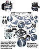 Pro-Track Serpentine Drive Kit Small Block Chevy - image 2