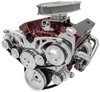 21140 Small Block Chevy Style Track Serpentine System - Corvette - PS & ALT - image 2