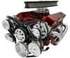 21160-07 Small Block Chevy Revolver Serpentine System - AC & PS - GMT2 - Black Onyx - image 2
