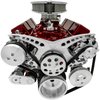Revolver Style Serpentine Drive Kit Small Block Chevy with GM Type 2 Power Steering - image 3