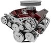 Revolver Style Serpentine Drive Kit Small Block Chevy with GM Type 2 Power Steering - image 2