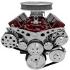 Revolver Style Serpentine Drive Kit Small Block Chevy with GM Type 2 Power Steering - image 3
