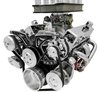 21250-07 Big Block Chevy Black Onyx Style Track Serpentine Kit (AC/PS/ALT) - image 3