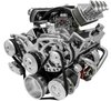 21250 Big Block Chevy Clear Powder-Coat Style Track Serpentine Kit (AC/PS/ALT) - image 3
