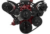 21355-08 Chevy 348-409 Revolver Serpentine System - AC & PS - GMT2 - Black - image 1