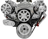 21610 Small Block Chevy Sport Track Ultra Serpentine System - AC & ALT - image 1