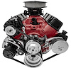Sport Track Serpentine Drive Kit for Small Block Chevy with Long Water Pump - image 1
