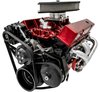 21695-08 Small Block Chevy Black Sport Track Serpentine Conversion (PS/ALT) - image 3